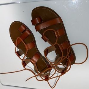Target lace up sandals